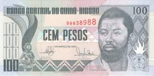 100 Pesos 1.3.1990
